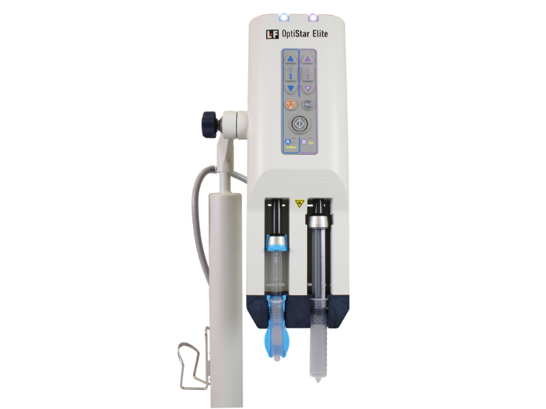 With its latest evolution, Guerbet reports that it offers advanced performance features to its Optistar Elite.